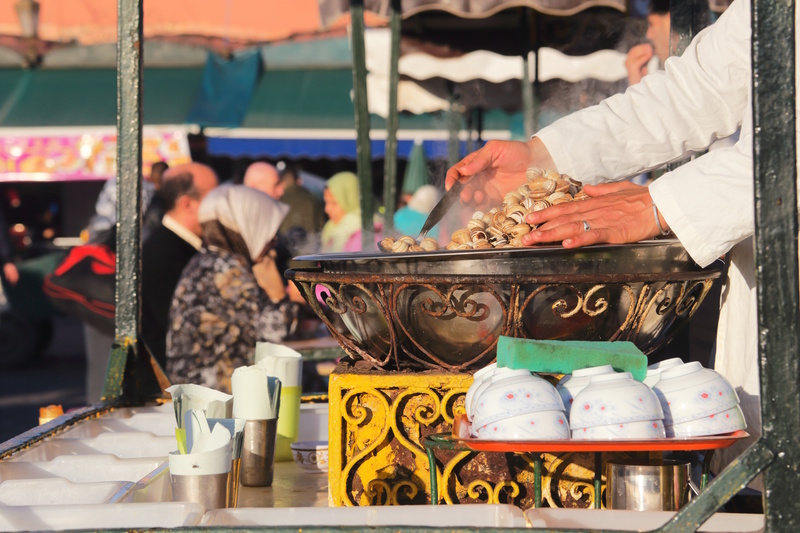 Marrakech Djemaa el Fna eten