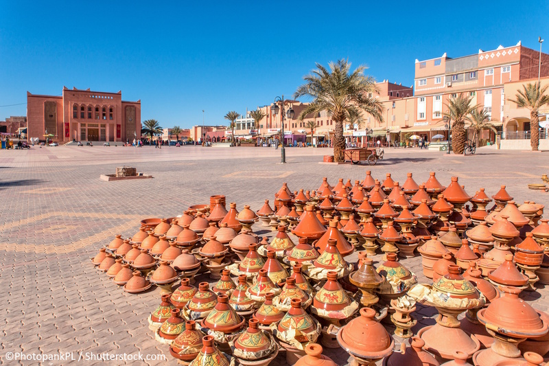 Ouarzazate stadsplein