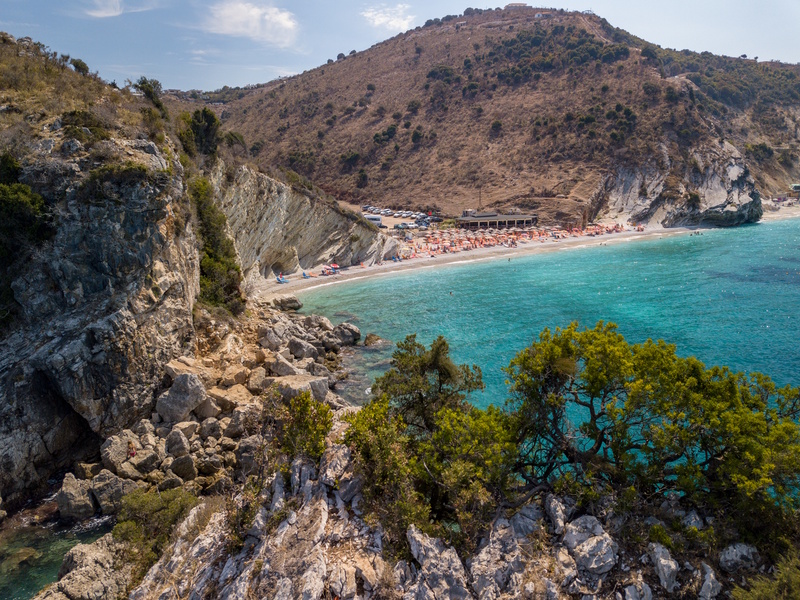 Mirror Beach bij Saranda