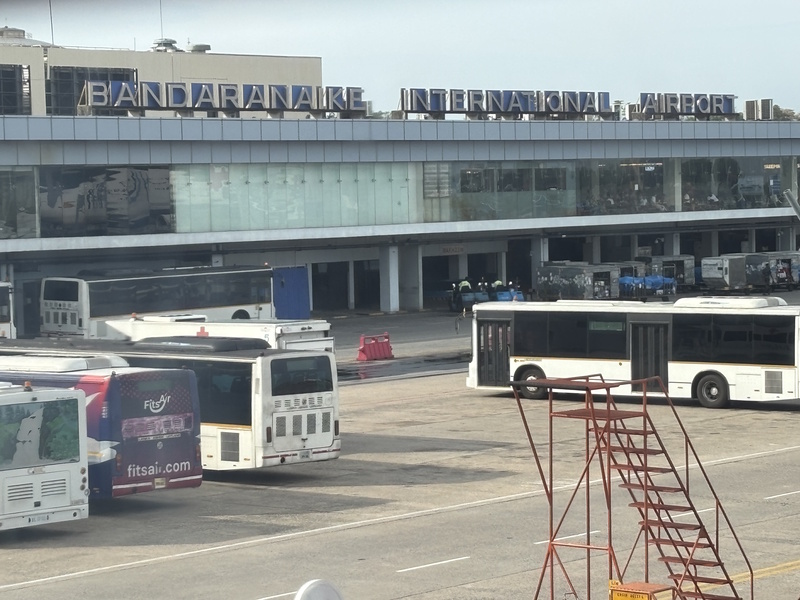 Sri Lanka luchthaven