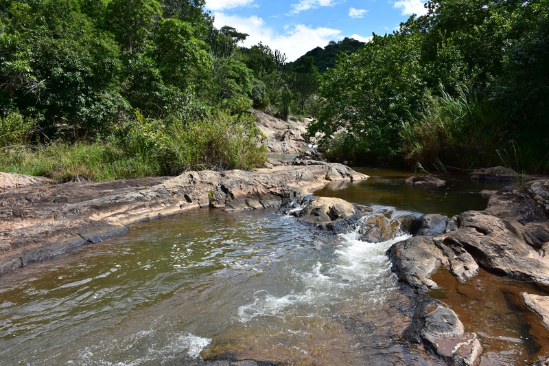 Phophonyane watervallen in Swaziland