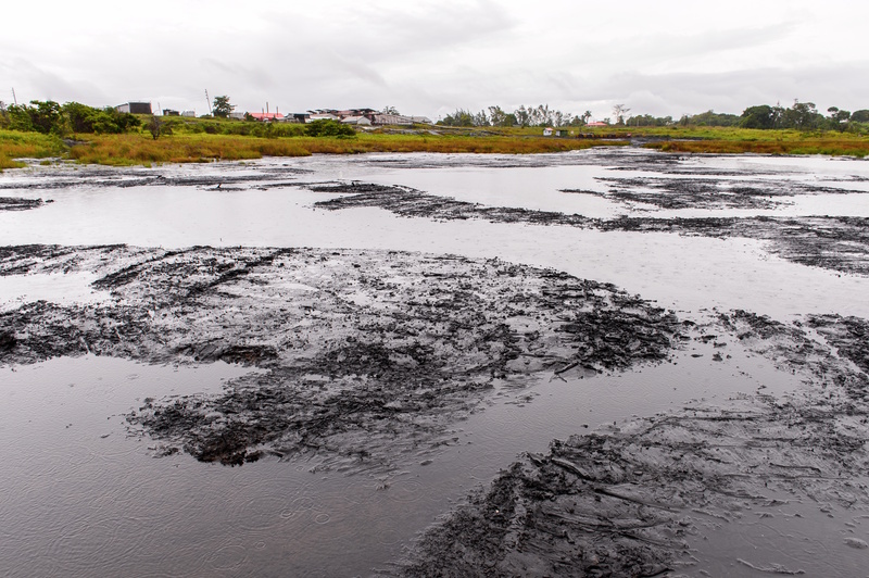 Trinidad Tobago asfaltmeer