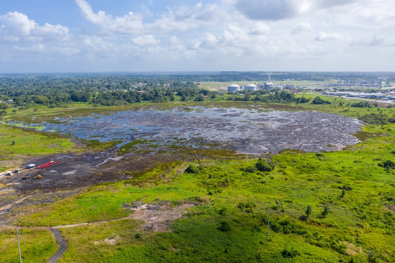 Trinidad Tobago Pitch Lake