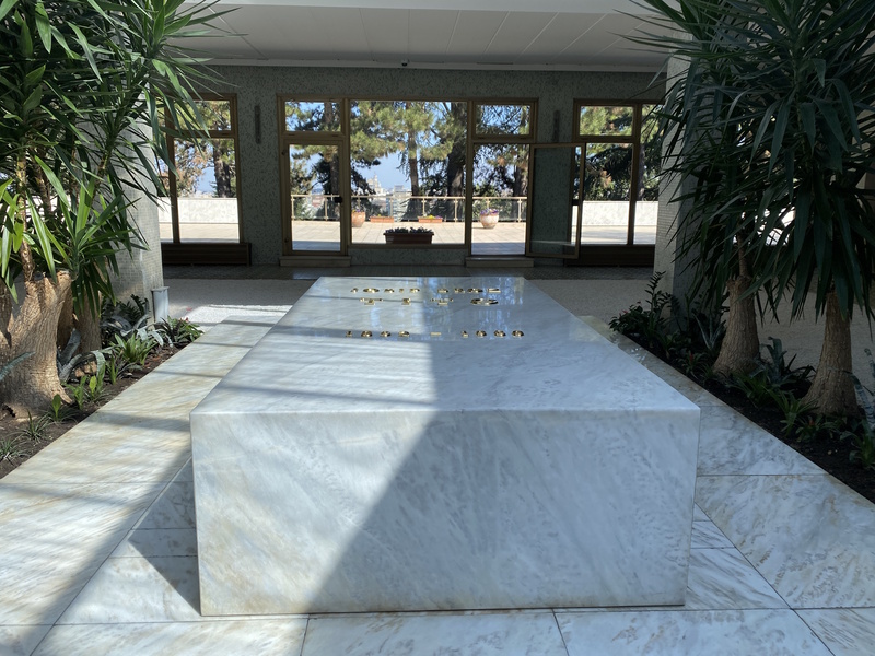 Graf Tito in Museum Joegoslavië in Belgrado