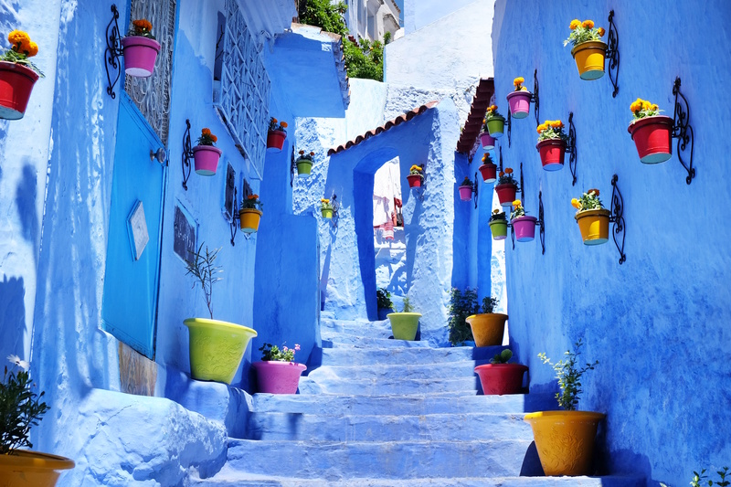 Chefchaouen medina trap