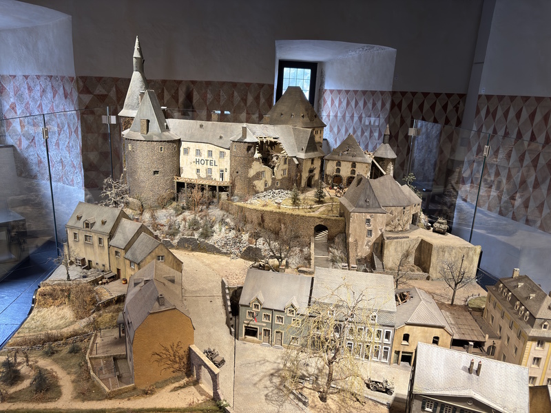 Clervaux kasteelmaquette
