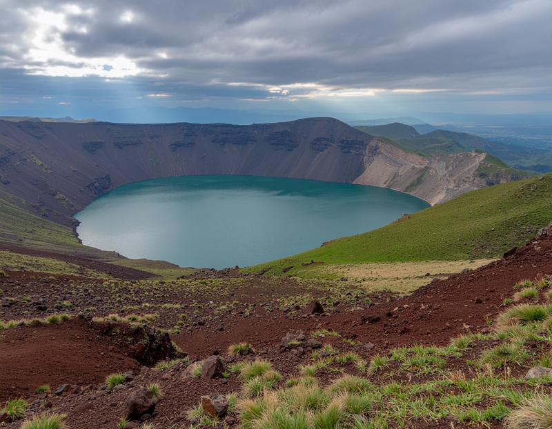 Comoren Boundouni kratermeer