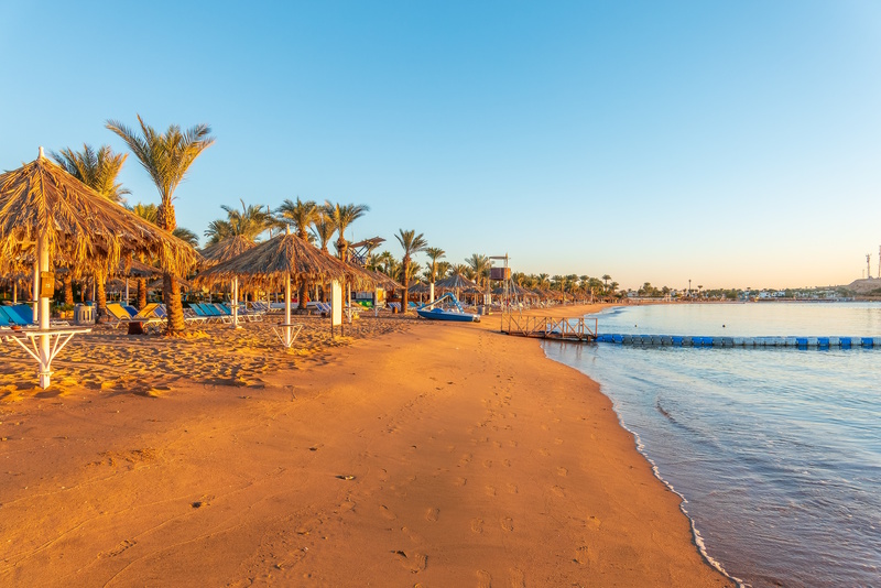 Egypte strand Naama Bay