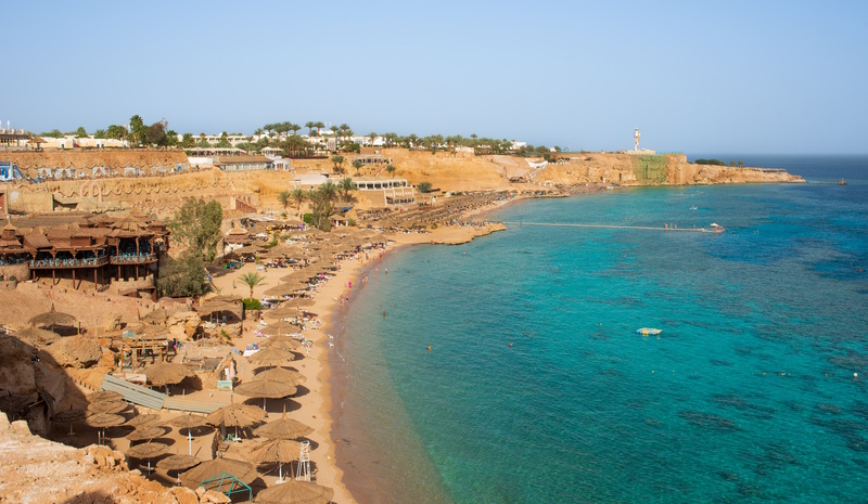 Strand Egypte Ras Um Sid