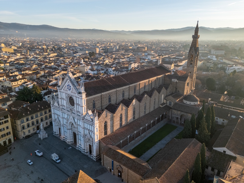 Kerktoren Santa Croce Florence