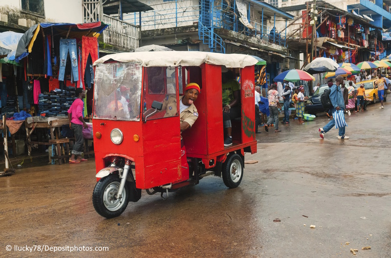 Liberia Monrovia taxi