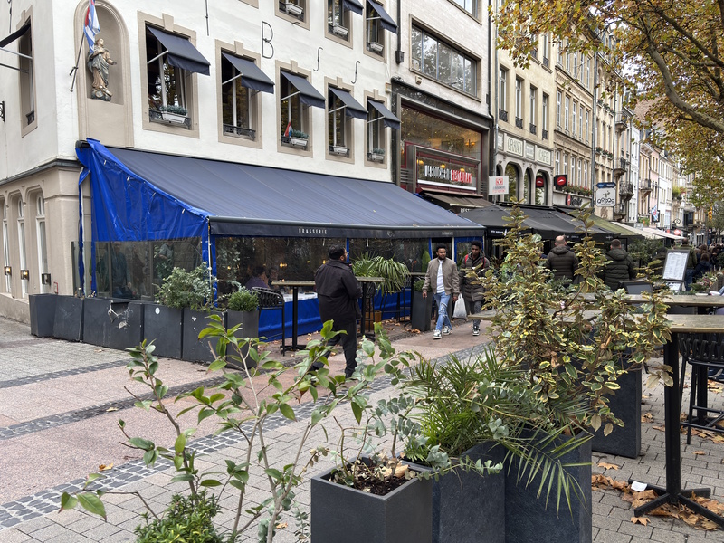 Terrassen Place d'Armes Luxemburg Stad