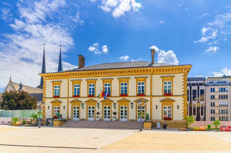 Stadhuis in Luxemburg Stad