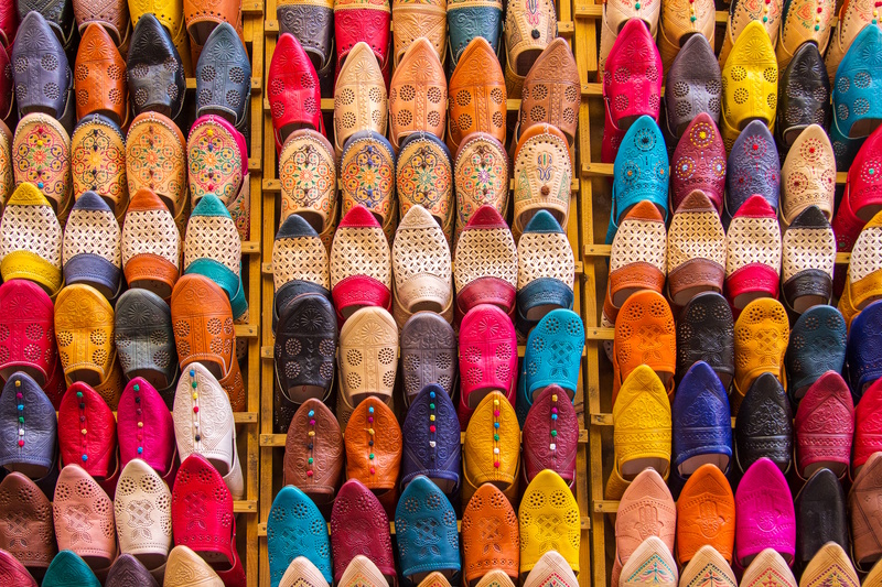Marrakech souk slippers