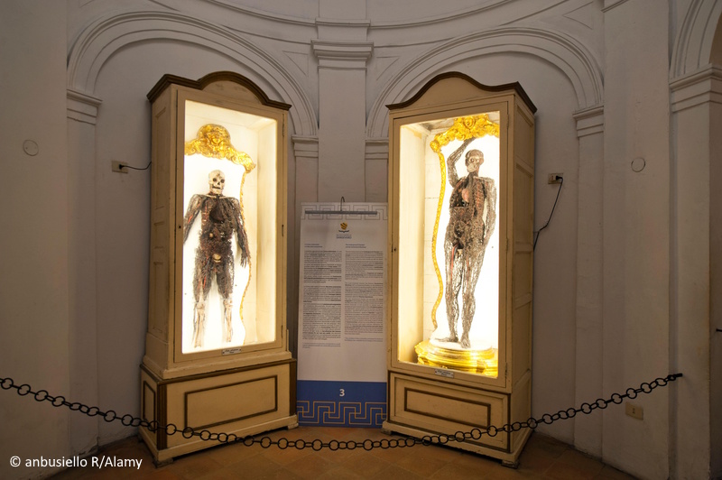 Skeletten Capello Sansevero Napels