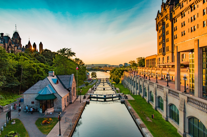 Rideau kanaal in Ottawa