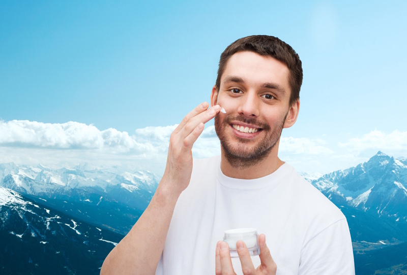 Scheren op reis after shave