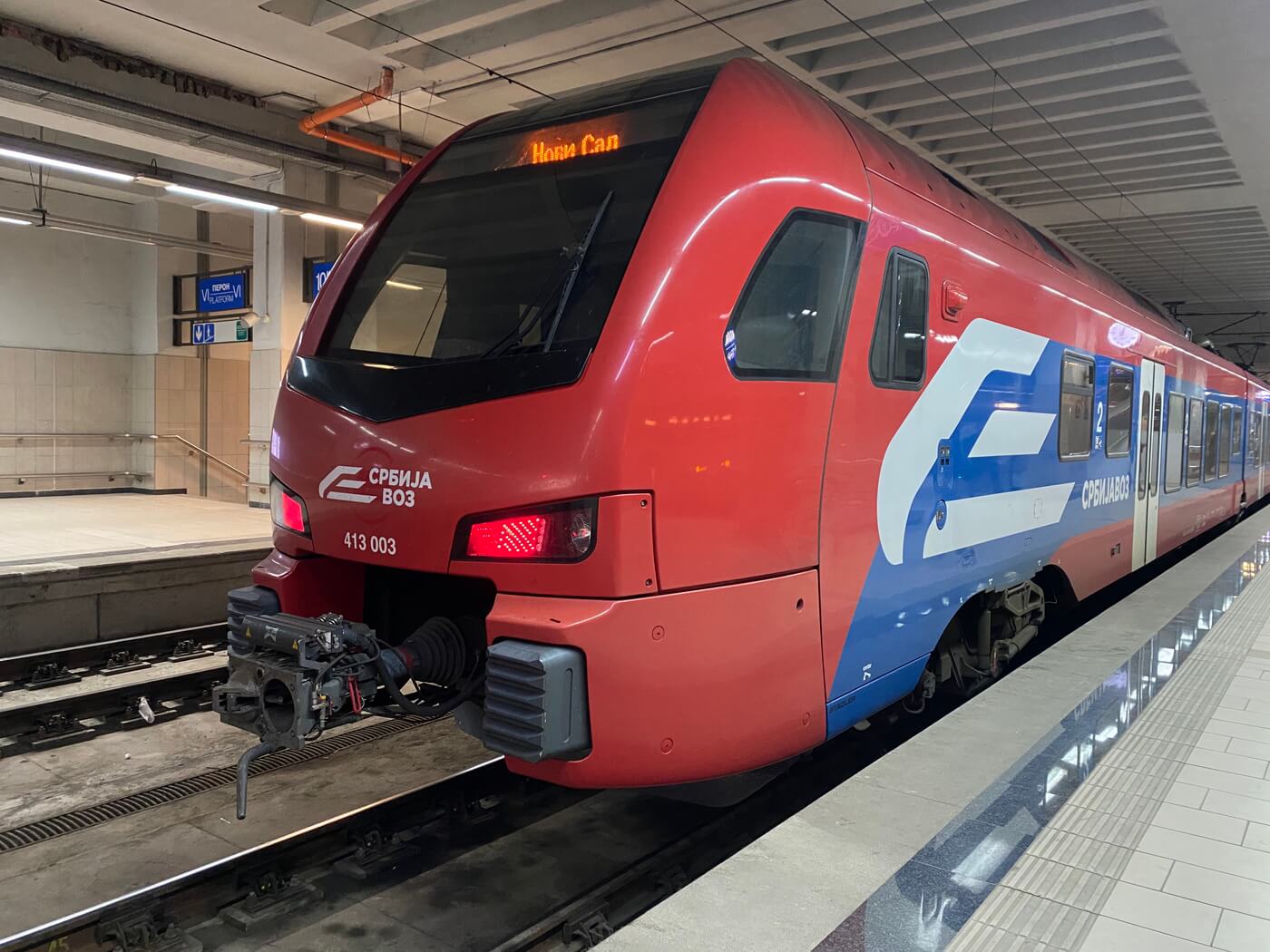 Servië reizen trein