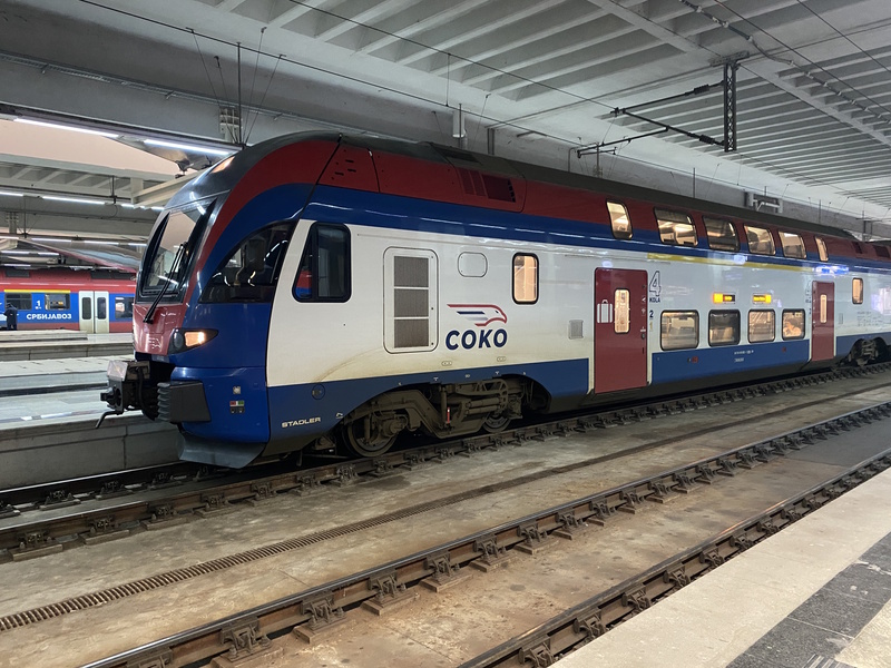 Servië trein SOKO