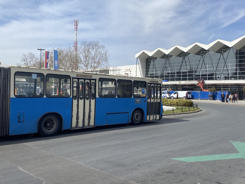 Servië treinstation Novi Sad