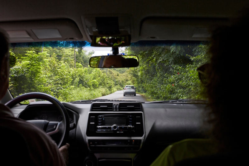 Costa Rica rondreis weg