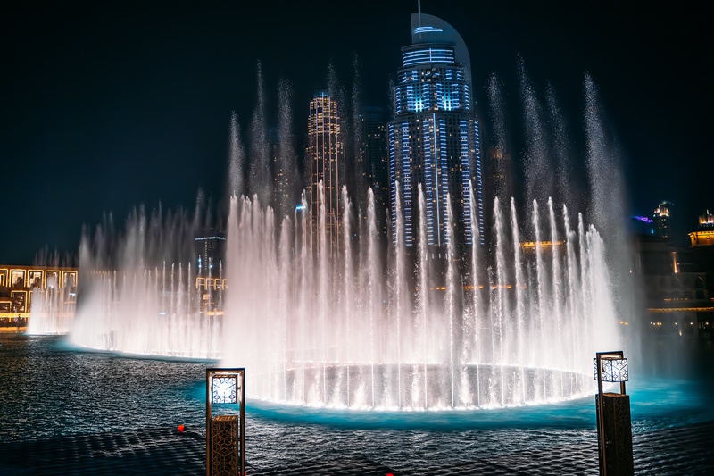 Dubai fonteinenshow