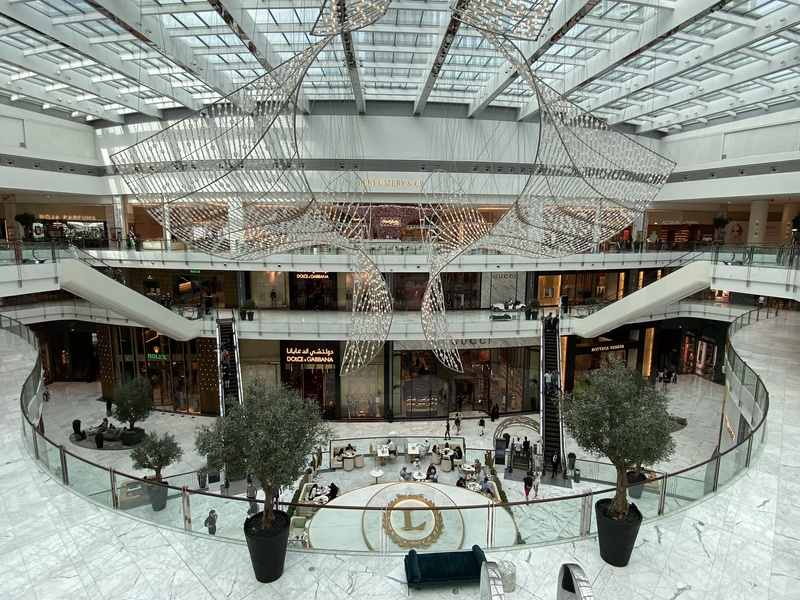 Dubai Mall winkelcentrum
