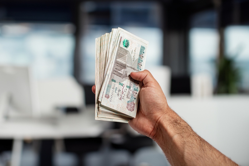 Egypte vakantie en contant geld