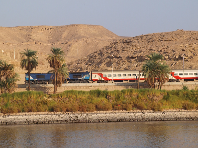 Egypte vakantie trein