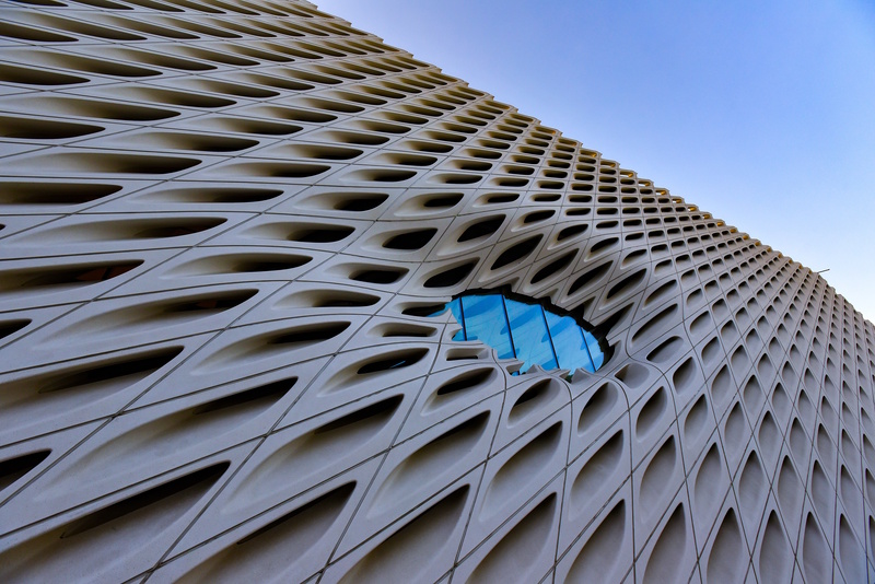 Gevel Museum The Broad Los Angeles