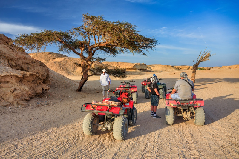 Marsa Alam quad woestijn