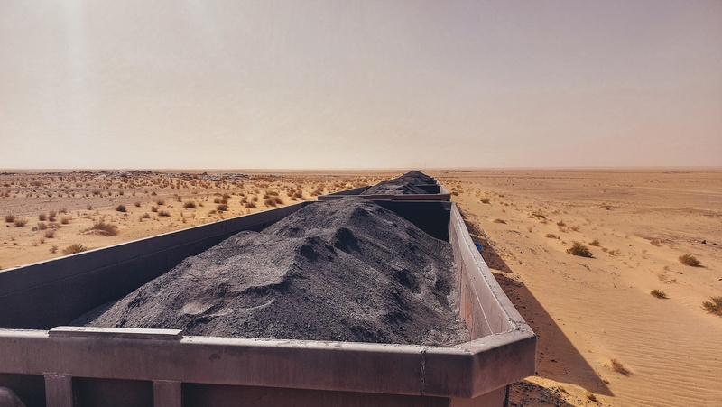 Mauritanië ijzerertstrein