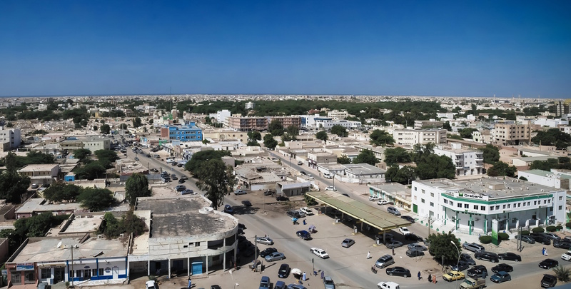 Mauritanië Nouakchott skyline