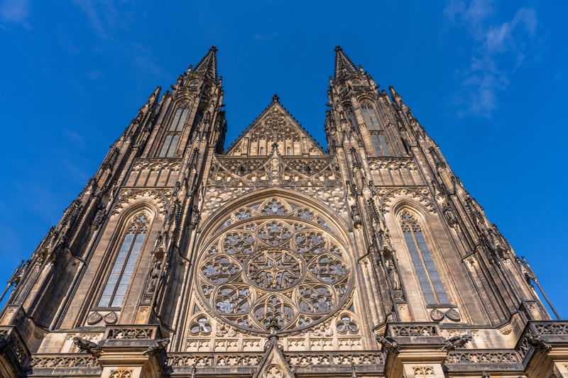 Torens Sint-Vituskathedraal in Praag