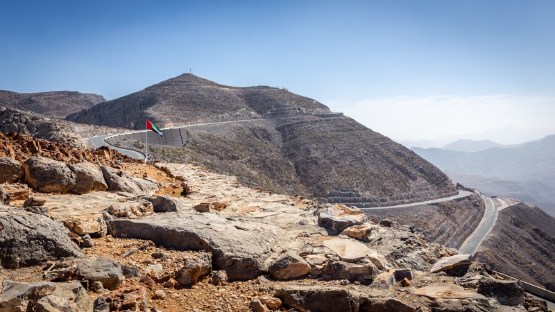 Jebel Jais in Ras Al Khaimah