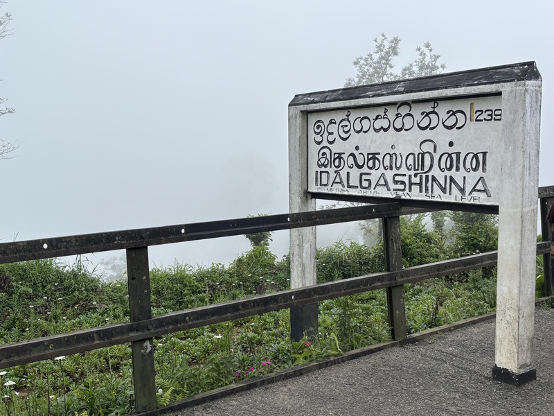 Station Indalgashinna trein Ella Kandy