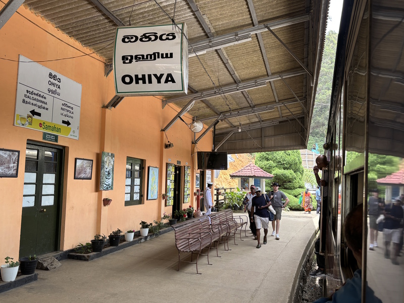 Ohiya station trein Ella Kandy