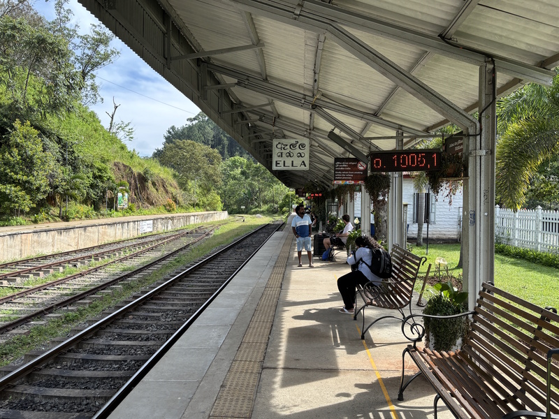 Treinstation trein Ella Kandy