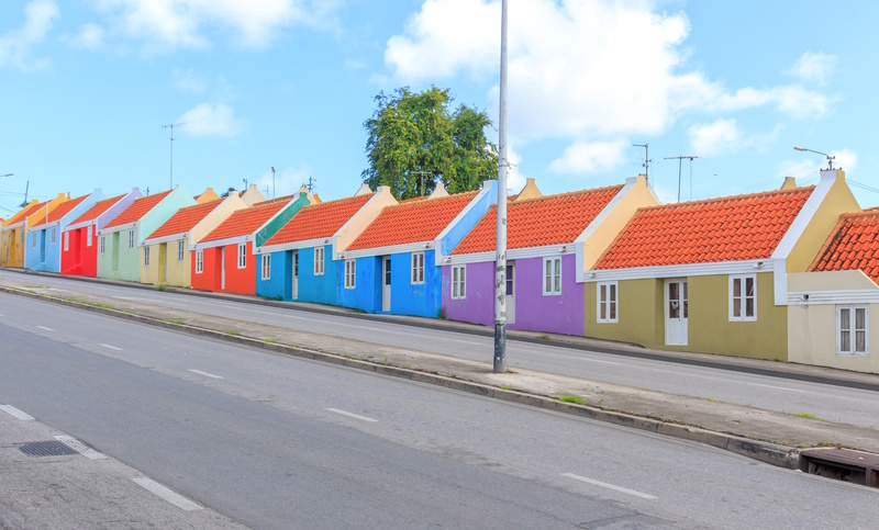 Willemstad Curaçao weg