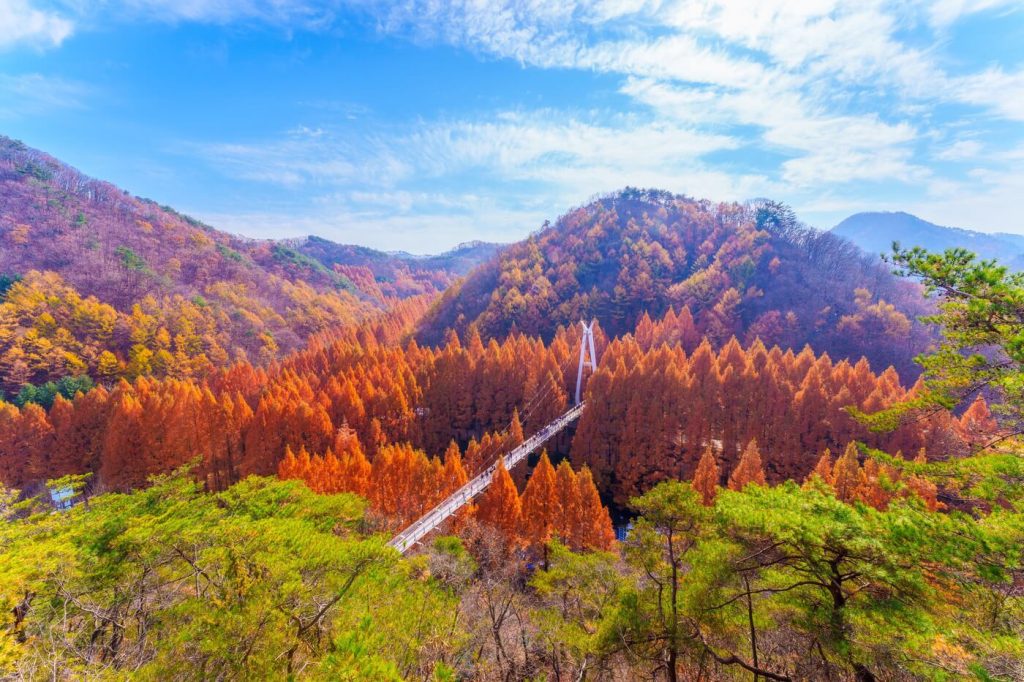 Dongseo Trail in Zuid-Korea
