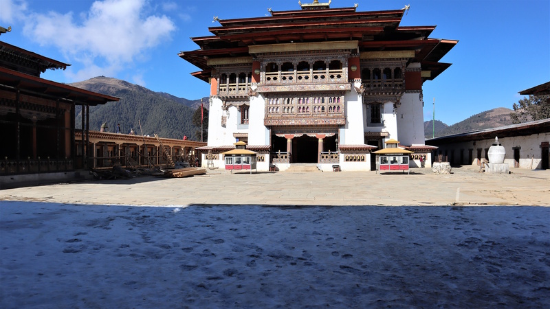 Gangteng klooster Bhutan