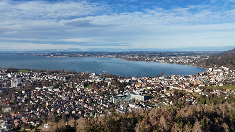 Bodensee Bregenz uitzicht