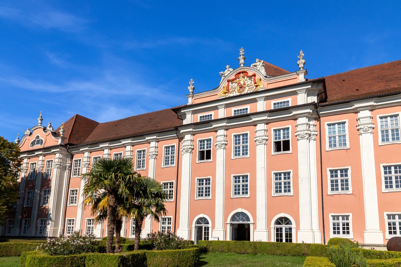 Bodensee Meersburg nieuwe kasteel