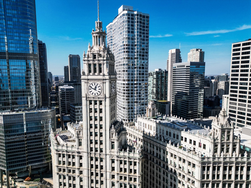 Chicago vakantie wolkenkrabber