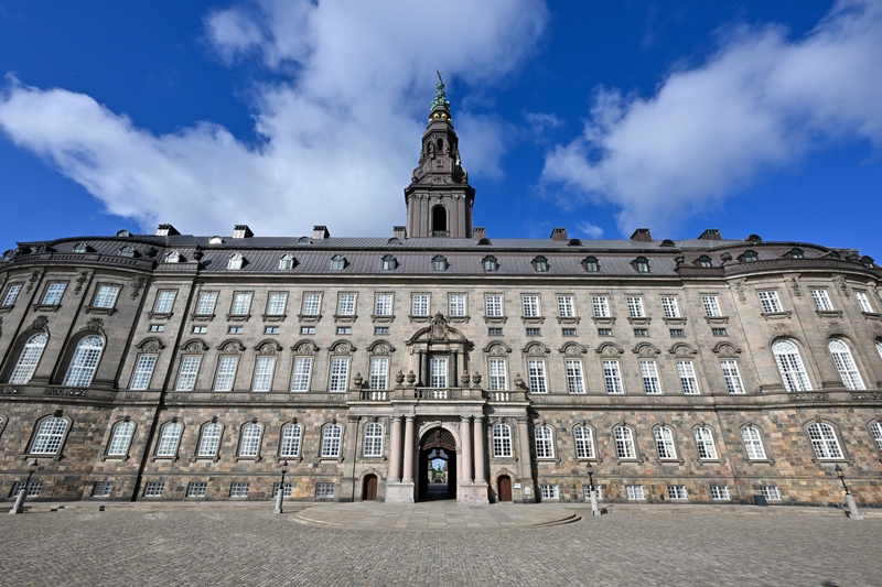 Kopenhagen Christiansborg parlement