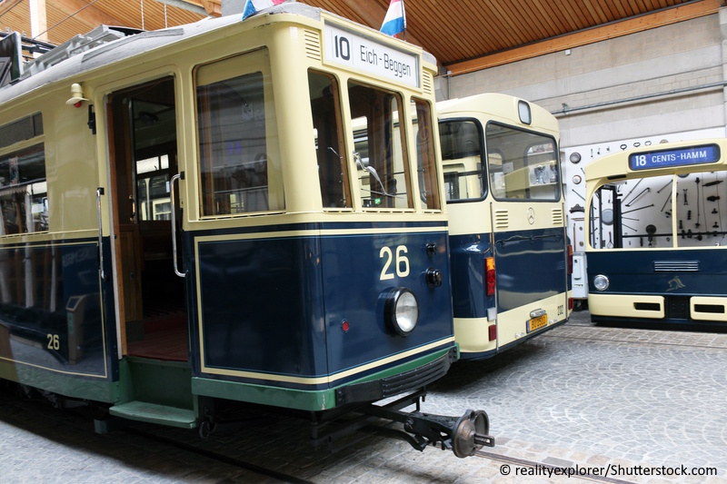 Trammuseum in Luxemburg-Stad