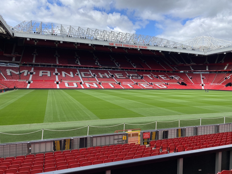 Old Trafford in Manchester