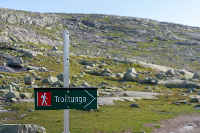 Trolltunga route