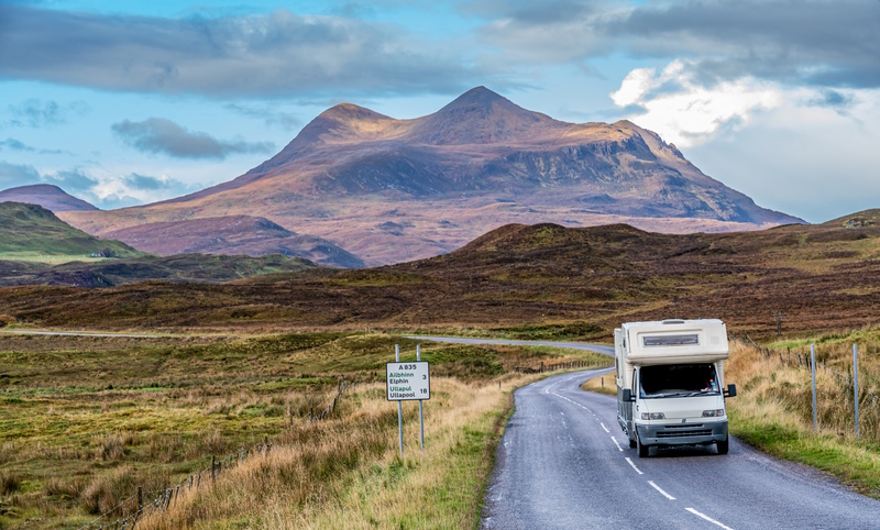 Camperroutes Schotland