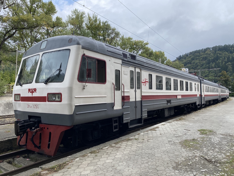 Georgië regionale trein